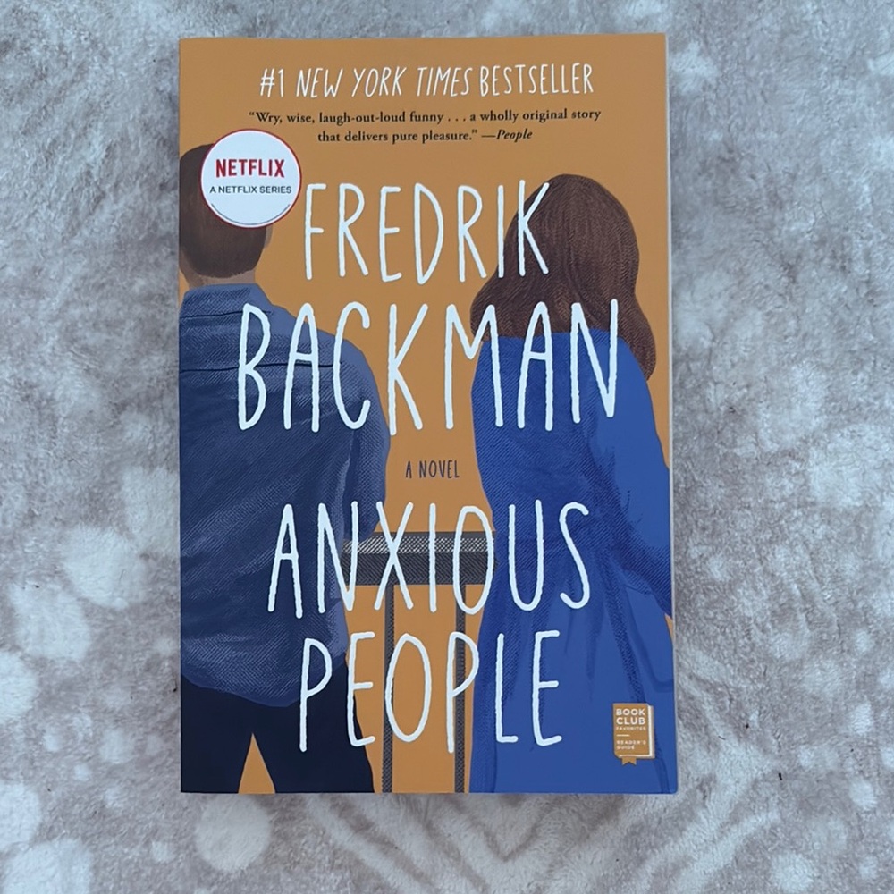 Anxious People by Fredrik Backman Paperback
